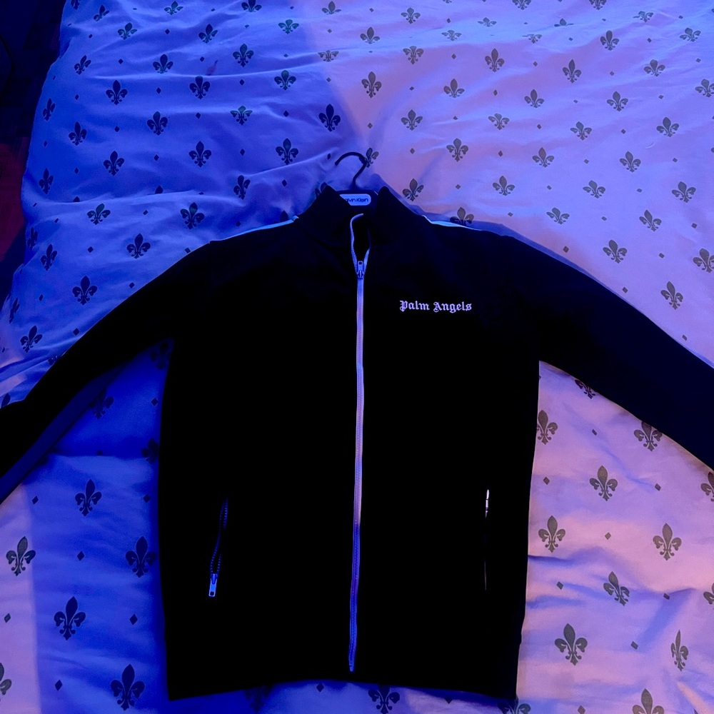 Palm angels zip hoodie